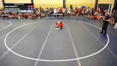 120 lbs Champ. Round 1 - Mary Prescott, WI vs Dani Ringstmeyer, SD