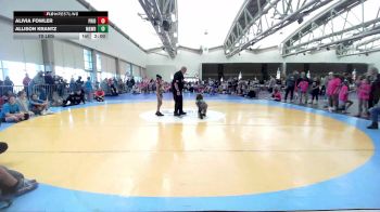 70 lbs Rr Rnd 2 - Alivia Fowler, Pride Girls vs Allison Krantz, MGW Coral Cuties