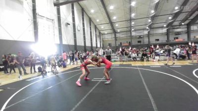 130 lbs 3rd Place - Adell Anderson, Independent vs Ayla Veater, The Wrestling Assylum