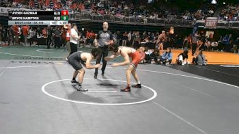 6A 144 lbs Quarterfinal - Bryce Hampton, Austin Vandegrift vs Ayden Guzman, Rockwall Heath