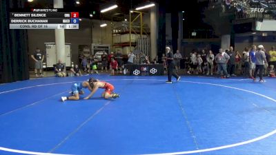 78 lbs Cons. Rd Of 16 - Bennett Silence, Contenders Wrestling Academy vs Derrick Buchanan, Maurer Coughlin