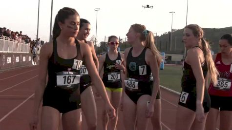 High School Girls' 800m, Prelims 1
