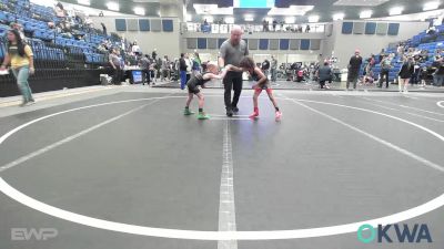 43 lbs Final - Carter Jackson, Hinton Takedown Club vs Koen Goodin, Cowboy Wrestling Club