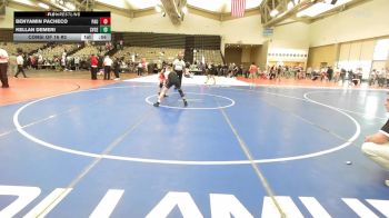 110-I lbs Consi Of 16 #2 - Benyamin Pacheco, Paulsboro vs Kellan Demeri, Savage Wrestling