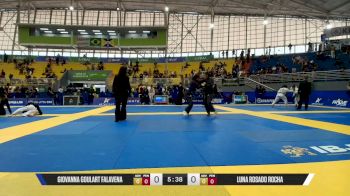 Luna Rosado Rocha vs Giovanna Goulart Falavena 2026 Brasileiro Jiu-Jitsu IBJJF