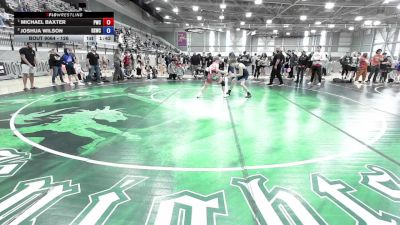 126 lbs 1st Place Match - Michael Baxter, Punisher Wrestling Company vs Joshua Wilson, Reality Sports Wrestling Club
