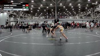 120 lbs Round 2 (4 Team) - Dominic Esposito, Maryland Mallets vs Michael Kirk, Orchard South WC