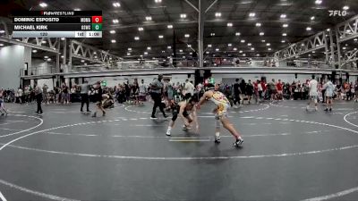 120 lbs Round 2 (4 Team) - Dominic Esposito, Maryland Mallets vs Michael Kirk, Orchard South WC