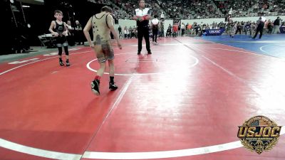 64 lbs Round Of 32 - Copper Dewey, Tulsa Blue T Panthers vs Jaxson Weldon, Shelton Wrestling Academy