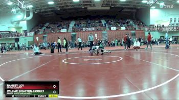 106 lbs Champ. Round 1 - Ramsey Loy, Rhyno Academy vs William Grafton-Hodgetts, Region Wrestling Academy