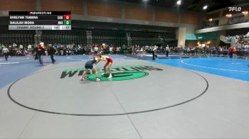 110 lbs Champ. Round 2 - Dalilah Mora, Millikan vs Evelynn Tubera, Ceres