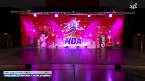 Apex Dance Company - Alani & Jenika [2025 Mini - Duo/Trio - Jazz Day 1] 2025 NDA Houston Regional