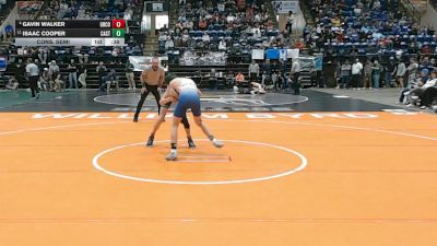 1 - 120 lbs Cons. Semi - Gavin Walker, Grayson County vs Isaac Cooper, Castlewood