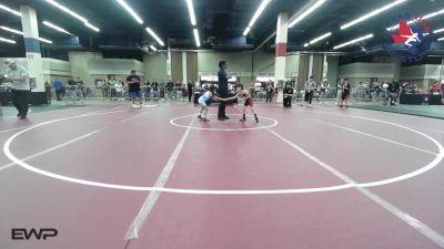 53 lbs Rr Rnd 3 - Wyatt Murray, 484 Scrap vs Lilian Alejandra Guerrero, Silverback Wrestling Fort Worth