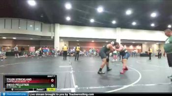 220 lbs Semis & 1st Wrestleback (8 Team) - Diego Pelletier, Ky Extreme vs Tyler Strickland, Team Palmetto White