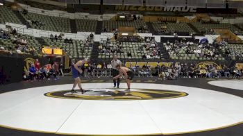 184 lbs Semifinal - Aeoden Sinclair, Missouri vs Burk Blasius, South Dakota State