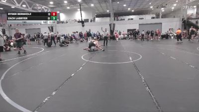 190 lbs Semis & 1st Wrestleback (8 Team) - Ryder Bernholz, Frost Gang vs Zach LaBryer, Division-1
