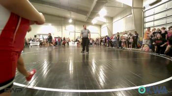60 lbs Round Of 16 - Axel Gregory, Tulsa Blue T Panthers vs Dylan Nettles, Fort Gibson Youth Wrestling