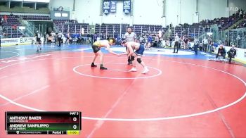 145 lbs Cons. Round 2 - Andrew Sanfilippo, St Anthonys vs Anthony Baker, Williamson Hs