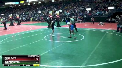 108 lbs Quarterfinal - Kyriana Grahn, Unattached vs Tamia Davis, PCWA