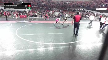 118 lbs Cons. Round 4 - Lilly Hursh, N8 vs Kylie Stichman, Waupaca