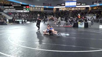 117 lbs Champ. Round 1 - Ana Malovich, Grand Valley State vs Isabell Ortiz, Fort Hays State