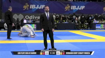 Bernardo Henry Czubaty Fonseca vs Luis Felipe Silva De Barros 2026 European Jiu-Jitsu IBJJF Championship