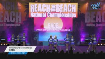 Patriots Elite Cheerleading - Rage [2025 L1.1 Youth - PREP Day 1] 2025 ACDA Reach the Beach All Star Grand Nationals