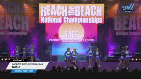 Patriots Elite Cheerleading - Rage [2025 L1.1 Youth - PREP Day 1] 2025 ACDA Reach the Beach All Star Grand Nationals