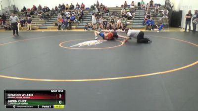 JV-3 lbs Round 4 - Johnny Hoover, Western Dubuque vs Cooper Powell, Clear Creek-Amana