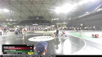 58-61 lbs Quarterfinal - Elise Maltos, Victory Wrestling-Central WA vs Sonja Popova, Tahoma Jr. Bears Wrestling Club