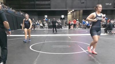 207 lbs Quarterfinal - Ella Murphey, Oklahoma City University vs Hailey Romero, Doane