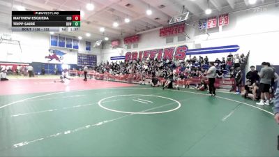 132 lbs Round 4 - Tripp Saire, Osoway vs Matthew Esqueda, Osoway