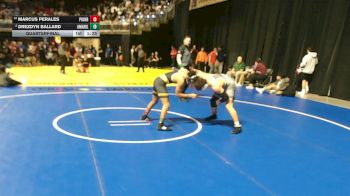 5A 157 lbs Quarterfinal - Marcus Perales, Mission Sharyland Pioneer vs Drezdyn Ballard, Amarillo