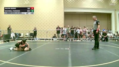 61 lbs Round Of 16 - Kalvin Bueno, Eastvale Elite WC vs Maxwell Paredes, Westlake HS