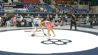 130 lbs Champ. Rd Of 64 - Genesis Escorcia, Florida vs Alexis Lauta, Pennsylvania