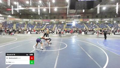 126 lbs Round Of 16 - Marcus Bekkedahl, Grit vs Binaya Rai, BV Bison