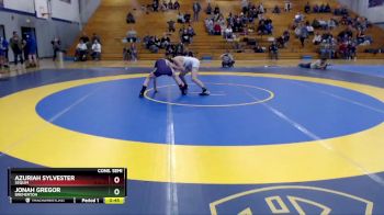 120 lbs Cons. Semi - Azuriah Sylvester, Sequim vs Jonah Gregor, Bremerton