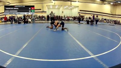 141 lbs Cons. Round 4 - Luke Jaworski, Cornerstone University vs Marcus Abdal, Rochester Christian