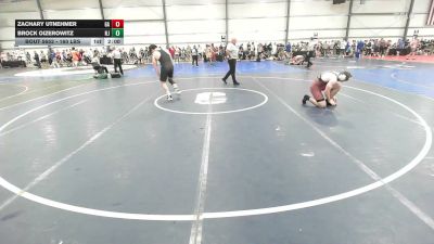 170 lbs Round Of 64 - Zachary Utnehmer, GA vs Brock Oizerowitz, NJ