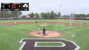 Replay: Chapman vs Redlands | Apr 18 @ 3 PM