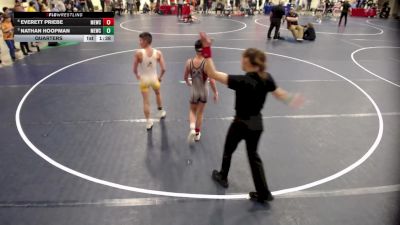 14U - 92 lbs Quarters - Nathan Hoopman, MN Elite Wrestling Club vs Everett Priebe, MN Elite Wrestling Club
