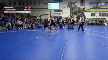 190 lbs Cons. Round 2 - Derek Roos, Benton Community vs Hunter Merk, Waukee Northwest