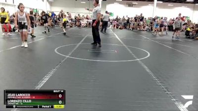 72 lbs Round 4 (8 Team) - Lorenzo Cillo, Savage WA vs Jojo LaRocco, Mayfield Mat Academy