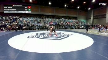 157 lbs Cons. Round 2 - Ben Jesus, Bella Vista vs Wyatt Lambert, Churchill County