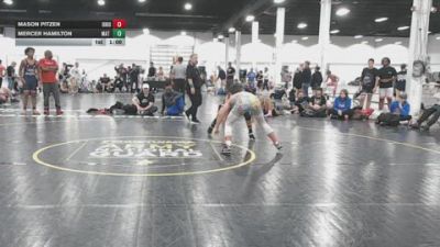 130 lbs Rr Rnd 1 - Mason Pitzen, Ohio Hammers - BK8E vs Mercer Hamilton, Mat Demon Boys - BK8E