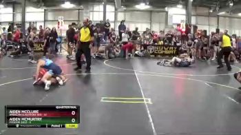 91 lbs Quarterfinals (8 Team) - Aiden McMurtry, Missouri Gold vs Aiden McClure, American Gladiators-Red