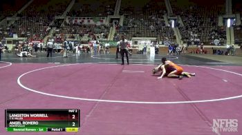 1A-4A 138 Quarterfinal - Langston Worrell, T. R. Miller vs Angel Romero, Montevallo