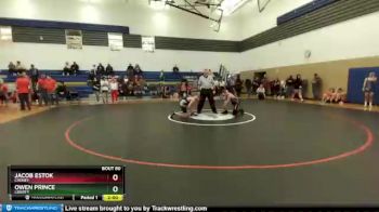 132 lbs Champ. Round 2 - Owen Prince, Liberty vs Jacob Estok, Cheney