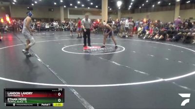 132 lbs Round 2 (6 Team) - Landon Landry, Team Misfits vs Ethan Moss, Techfall Black